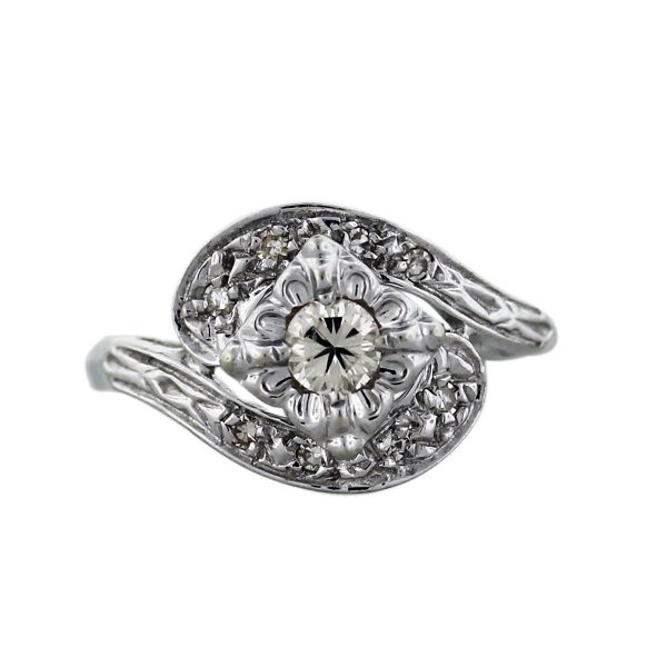 Vintage Style Diamond Ring