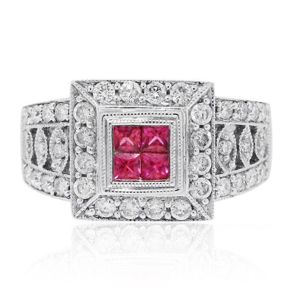 ruby and diamond ring