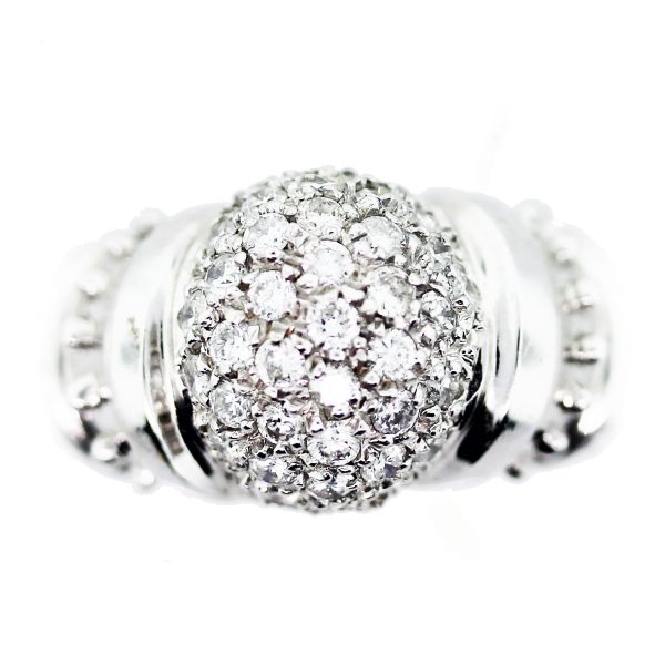 pave diamond ring