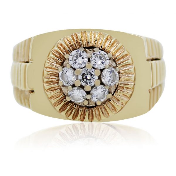 Yellow Gold Diamond ring