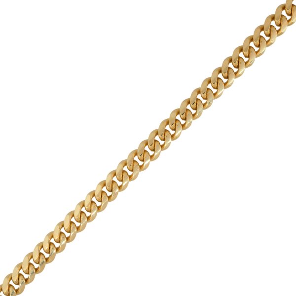 14k Yellow Gold 24″ Men's Miami Cuban Link Chain