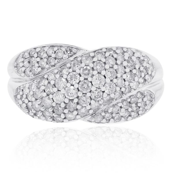 white gold diamond ring