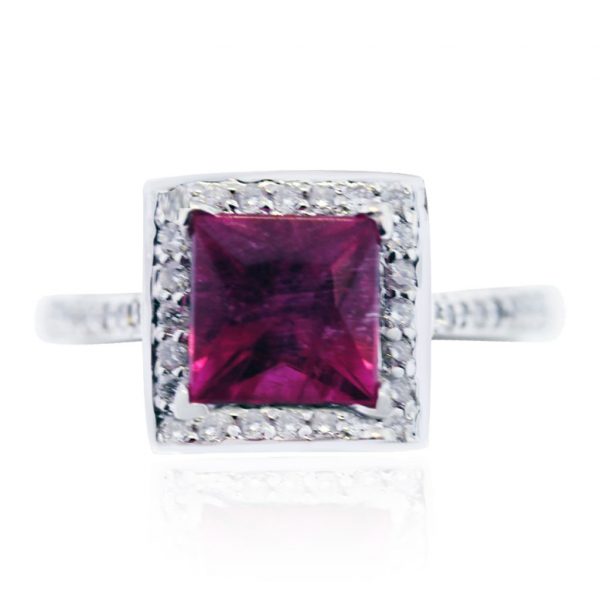 Diamond Ruby Ring