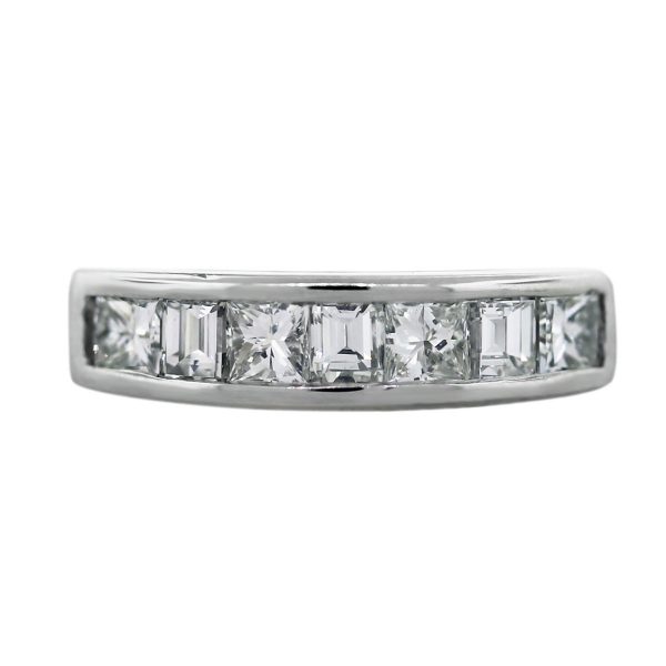 Diamond Platinum Wedding Band Ring