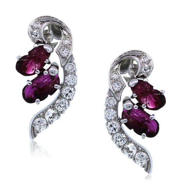 Platinum Vintage Earrings