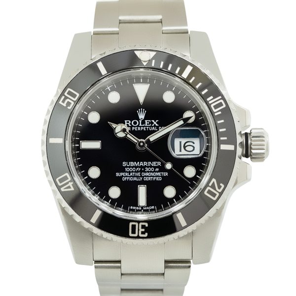 Rolex 116610LN Submariner Black Dial Stainless Steel Watch