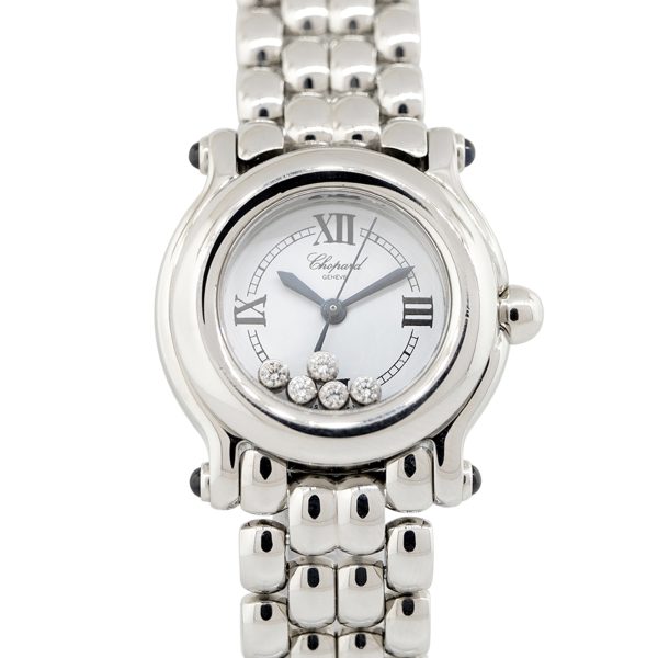 Chopard Happy Sport Stainless Steel Diamond Ladies Watch