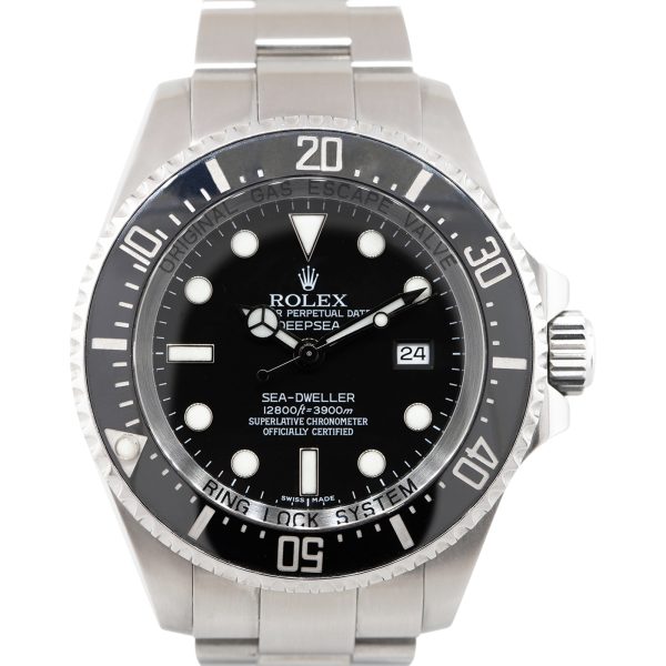 Rolex 116660 Sea-Dweller Deep Sea Black Dial Stainless Steel Watch